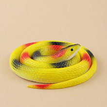 Load image into Gallery viewer, TOYANDONA 6 Pcs Realistic Snake Toy Rubber Snake for Halloween Decoration and Practical Joke
