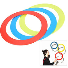 Load image into Gallery viewer, FILFEEL Hand Juggling Throw Ring, 3PCS/Set Juggling Ring, Acrobatics Throwing Toss Ring Bracelet Props Hand Clown Toy Blue Red Yellow Children&#39;s Toy
