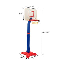 Load image into Gallery viewer, Costzon Kids Basketball Hoop, Adjustable Height Basketball Goal Stand Christmas Birthday Gifts for Boys Girls, Indoor Toy Basketball Set Outdoor Play Sport for Toddlers Age 3-8
