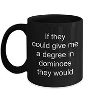 Dominoes Player Black Coffee Mug - World's Shittiest Dominoes Player - Dominoes Player Gifts - Funny Novelty Birthday Present Idea