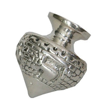 Load image into Gallery viewer, Hanukkah Chanukkah Dreidel 925 Sterling Silver, Hand Made, Weight: 31.5 Grams, 1.75&quot; Spinning Top

