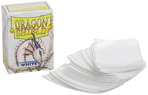Dragon Shield Protective Card Sleeves (100 Count), White