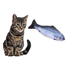 Load image into Gallery viewer, F Fityle Electric Dancing Fish Cat Toy, Realistic Ocean Animal Model, USB Charging, Fun Toy for Cat Exercise - Salmon
