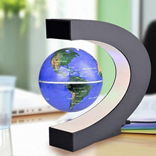 Load image into Gallery viewer, ELQ 3.5 Inch Floating Globe, School Supplies Levitation Anti Gravity Globe Magnetic Floating Globe World Map Teaching Resources Home Office Desk Decoration,Englishblue
