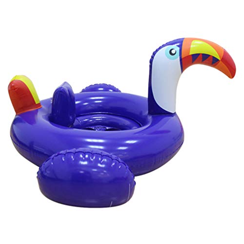 NUOBESTY Inflatable Swim Ring Cute Bird Shape Pool Float for Adult Swim Tube Float Summer Beach Outdoor Swimming Pool Toys