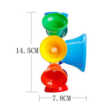 Load image into Gallery viewer, EXCEART Children Rainbow Handbells Children Percussion Instrument 8- tone Rotating Clock Kids Educational Toy

