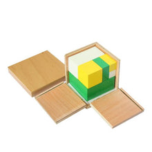 Load image into Gallery viewer, Montessori Power of 2 Cubes
