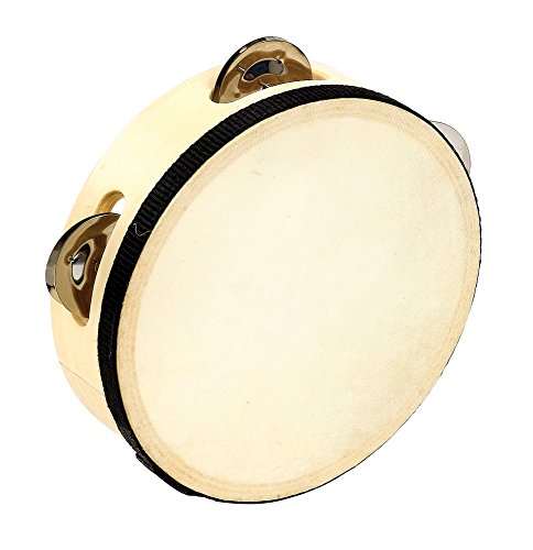 Westco 6 inch Wood Tambourine (Age 18+ months)