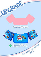 Load image into Gallery viewer, Dark Lightning Kids Swim Vest for 30-50 Pounds Boys and Girls Water Wings for 1-6 Years Pool Floaties for Kids in Beach &amp; Pool (Pink Unicorn)
