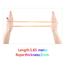 Load image into Gallery viewer, 10 Pieces Cats Cradle String Finger Game String String Toy Supplies, 65 Inch Long, 10 Colors
