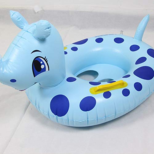 Jiaye Cartoon Anime Keychain Cute Cartoon Swimming Ring Safty Ride-on Float Inflatable Kids Swimming Pool Rings Water Toys Swim Circle (Color : Color Random)