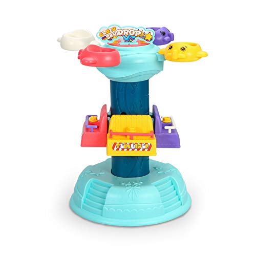 COGO MAN Toys for Toddlers Amusement Park Techno Jump Crazy Sky Drop for Kids, DIY Assembly Take Apart Toy STEM Learning Building Toys Best Gifts for Kids