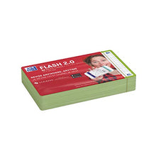 Load image into Gallery viewer, Oxford Flash Cards by Oxford, Squared with Green Frame, Pack of 80 Revision Cards, 7.5 x 12.5 cm Size
