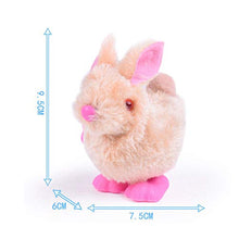 Load image into Gallery viewer, Dreamm 6 Pack Wind-Up Jumping Toys Plush Chicks Bunny Chicken Easter Toys,Classroom Prizes Party Favors Birthday Gift for Kids
