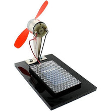 Load image into Gallery viewer, American Educational Products Solar Cell and Motor Demonstrator - Red/Black
