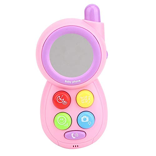 LZKW Early Educational Toy Cell Phone Mobile Toy Present Cell Phone, Phone Toy, for Baby Children(Pink)