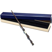 Load image into Gallery viewer, JIMMYFUN Handcrafted Magic Wand, Handcarved, Black Wand, Professor Wand, Wizard Sorcerer&#39;s Wand (No.4)
