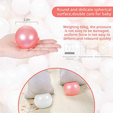 Load image into Gallery viewer, Ball Pit Balls Pack of 100 - Pearl 6 Colors BPA&amp;Phthalate Free Non-Toxic Crush Proof Play Balls Soft Plastic Balls for 1- 5Years Old Toddlers Baby Girl Kids Birthday Pool Tent Party (100 PCS).
