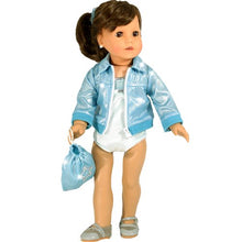 Load image into Gallery viewer, Sophia&#39;s 3 PC. Gymnastics Leotard, Jacket, and Bag, Doll Gymnastics Outfit, Doll Clothes for 18 Inch Dolls Like American Girl
