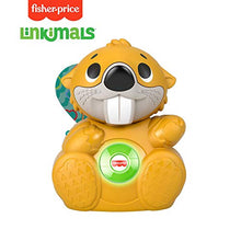Load image into Gallery viewer, Fisher-Price Linkimals Boppin Beaver - UK English Edition, Light-up Musical Activity Toy for Baby
