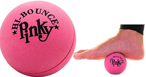 Hi-Bounce Pinky Ball (1 Pack) by JA-RU. Rubber-Handball Bouncy Balls for Kids and Adults. Small Pink Stress Bounce Ball. Indoor and Outdoor Sport Party Favors. Bouncing Throwing Play Therapy. Plus 1 S