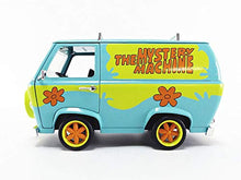 Load image into Gallery viewer, Scooby-Doo 1:24 Mystery Machine Die-cast Car with 2.75&quot; Shaggy and Scooby Figures, Toys for Kids and Adults
