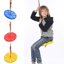 Load image into Gallery viewer, Meshin Outdoor Climbing Rope Disc Swing Children Physical Training Sports Fitness Tree Swing Disc for Kids
