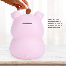 Load image into Gallery viewer, Money Bank, Cute Cartoon Piggy Bank Money Saving Box Jar with Night Light Resin Piggy Bank for Kids Unique Birthday Gift Nursery Decor(1#Type A)
