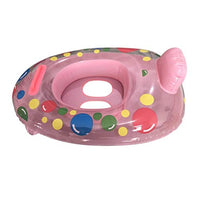 Jiaye Cartoon Anime Keychain Summer Kids Cartoon Ring Safety Swimming Ring Inflatable Swim Float Water Fun Pool Toys Swim Ring (Color : Pink)
