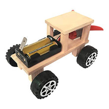 Load image into Gallery viewer, Jimfoty Handmade Wind Power Car, Wooden DIY Car, DIY Wind Power Car, Kids for Children
