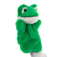 shlutesoy Cartoon Frog Animal Plush Doll Hand Puppet Storytelling Toy Home Sofa Ornament Education Toy Pillow