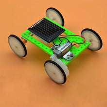 Load image into Gallery viewer, DIY Solar Car Toy, Children DIY Assembly Solar Power Vehicle Kid Physics Experiment Educational Toy Solar Car
