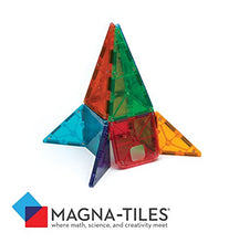 Load image into Gallery viewer, Magna-Tiles 48-Piece Clear Colors DELUXE Set, The Original, Award-Winning Magnetic Building Tiles for Kids, Creativity and Educational Building Toys for Children, STEM Approved
