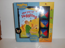 Load image into Gallery viewer, the joy of Juggling - includes a 112 - page book and 3 non-bounce juggling balls for easy learning by Dave Finnigan
