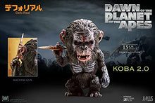 Load image into Gallery viewer, Star Ace Toys Dawn of The Planet of The Apes: Koba with Spear Defo-Real Soft Vinyl Statue, Multicolor 6 inches
