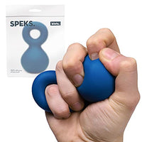 Speks Blots Silicone Stress Ball - Silky Soft, Ergonomic 100% Silicone Desk Toy