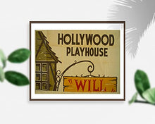 Load image into Gallery viewer, INFINITE PHOTOGRAPHS Photo: Hollywood Playhouse Presents &#39;Will Shakespeare&#39; by Clemence Dane His Life, Loves.
