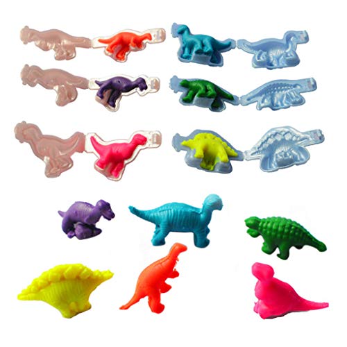 HUGUWEDING Dinosaur Plasticine Mould, Toy Kit Dough Modeling Clay Toys