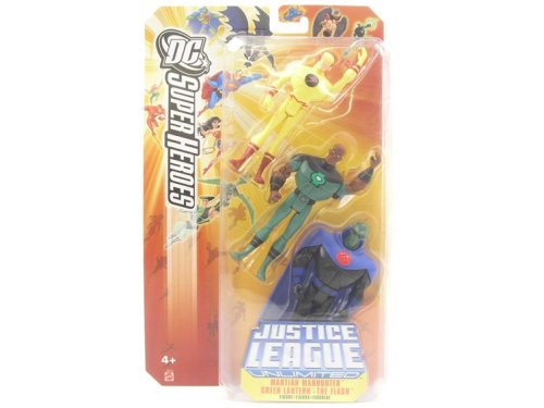Justice League DC Super Heroes: Martian Manhunter, Green Lantern & The Flash