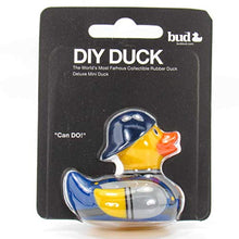 Load image into Gallery viewer, DIY (mini) Rubber Duck Bath Toy by Bud Ducks | Elegant Gift Packaging - &quot;Can do!&quot; | Child Safe | Collectable

