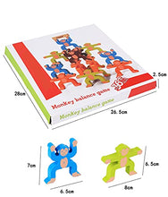 Load image into Gallery viewer, BESTING Balancing Stacking Blocks Monkey Parent-Child Children&#39;s Educational Balance Wooden Stacking Acrobatic Troupe Interlock Decompression Preschool Toys Balancing Games (HJ001)
