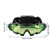 Load image into Gallery viewer, ALLOMN Spy Night Vision Goggles with Flip-Out, Adjustable Kids LED Night Green Lens Glasses for Hunting Racing Bicycling, Skying to Protect Eyes
