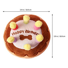 Load image into Gallery viewer, balacoo Puppy Chew Dog Toys Plush Birthday Cake Dog Chew Toy for Small Dogs Puppy Toy for Teething
