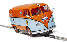 Load image into Gallery viewer, Scalextric Volkswagen Panel Van Gulf Livery 1:32 Slot Race Car C4060
