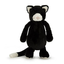 Load image into Gallery viewer, Jellycat Bashful Black and White Cat Stuffed Animal, Medium, 12 inches
