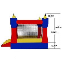 Load image into Gallery viewer, Blast Zone Magic Castle - Inflatable Bounce House with Blower - Premium Quality - Indoor/Outdoor - Portable - Sets Up in Seconds
