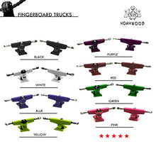 Load image into Gallery viewer, NOAHWOOD Fingerboards Parts PRO Common Trucks (34mm/Pivot Cups/Lock Nut/Purple)
