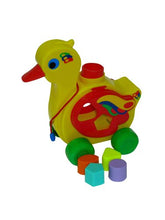 Load image into Gallery viewer, Wader 22.5 x 13.5 x 23cm Shape-and-Sort Duck Toy by Polesie Wader
