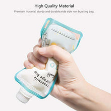 Load image into Gallery viewer, NUOBESTY Breast Milk Storage Bags Leak-Proof Disposable Pouches Self-Standing Breast Milk Bag for Long and Safe Storing
