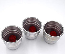Load image into Gallery viewer, BrilliantMagic Magic Cups and Balls-Professional Performance Grade Polished Aluminum Cups and Knitted Balls Included

